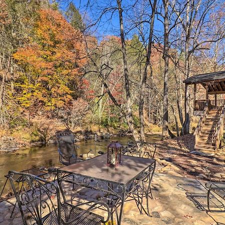 Creekside Retreat With Deck, 18 Miles To Wolf Ridge Villa Weaverville Kültér fotó