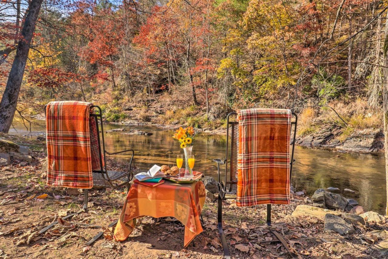 Creekside Retreat With Deck, 18 Miles To Wolf Ridge Villa Weaverville Kültér fotó