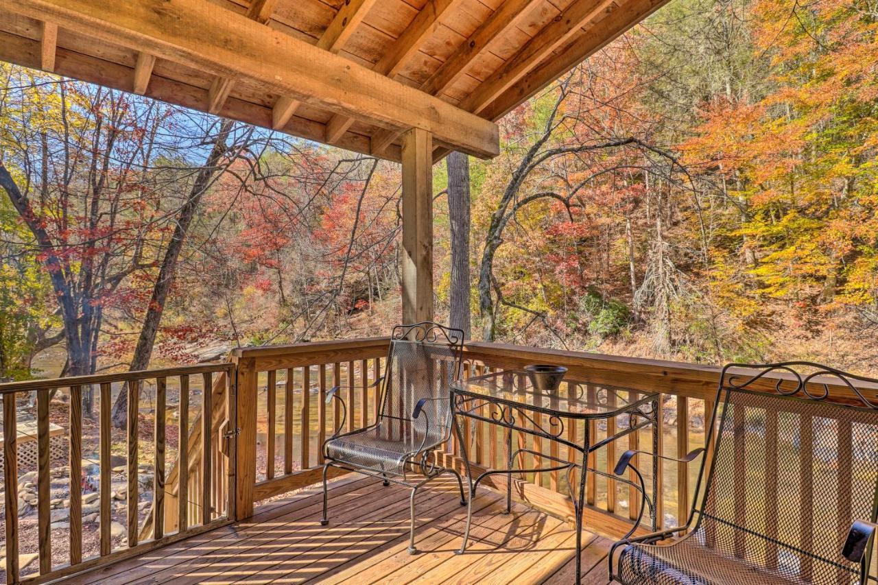 Creekside Retreat With Deck, 18 Miles To Wolf Ridge Villa Weaverville Kültér fotó
