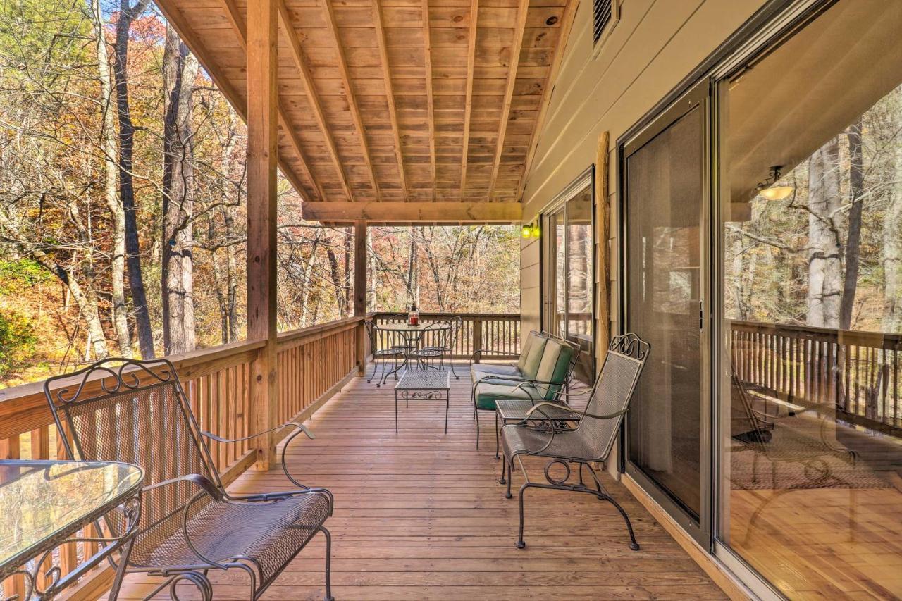 Creekside Retreat With Deck, 18 Miles To Wolf Ridge Villa Weaverville Kültér fotó