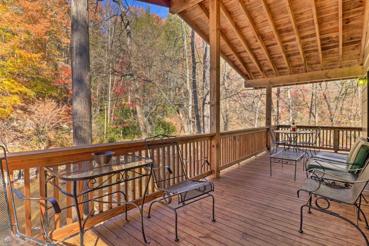 Creekside Retreat With Deck, 18 Miles To Wolf Ridge Villa Weaverville Kültér fotó