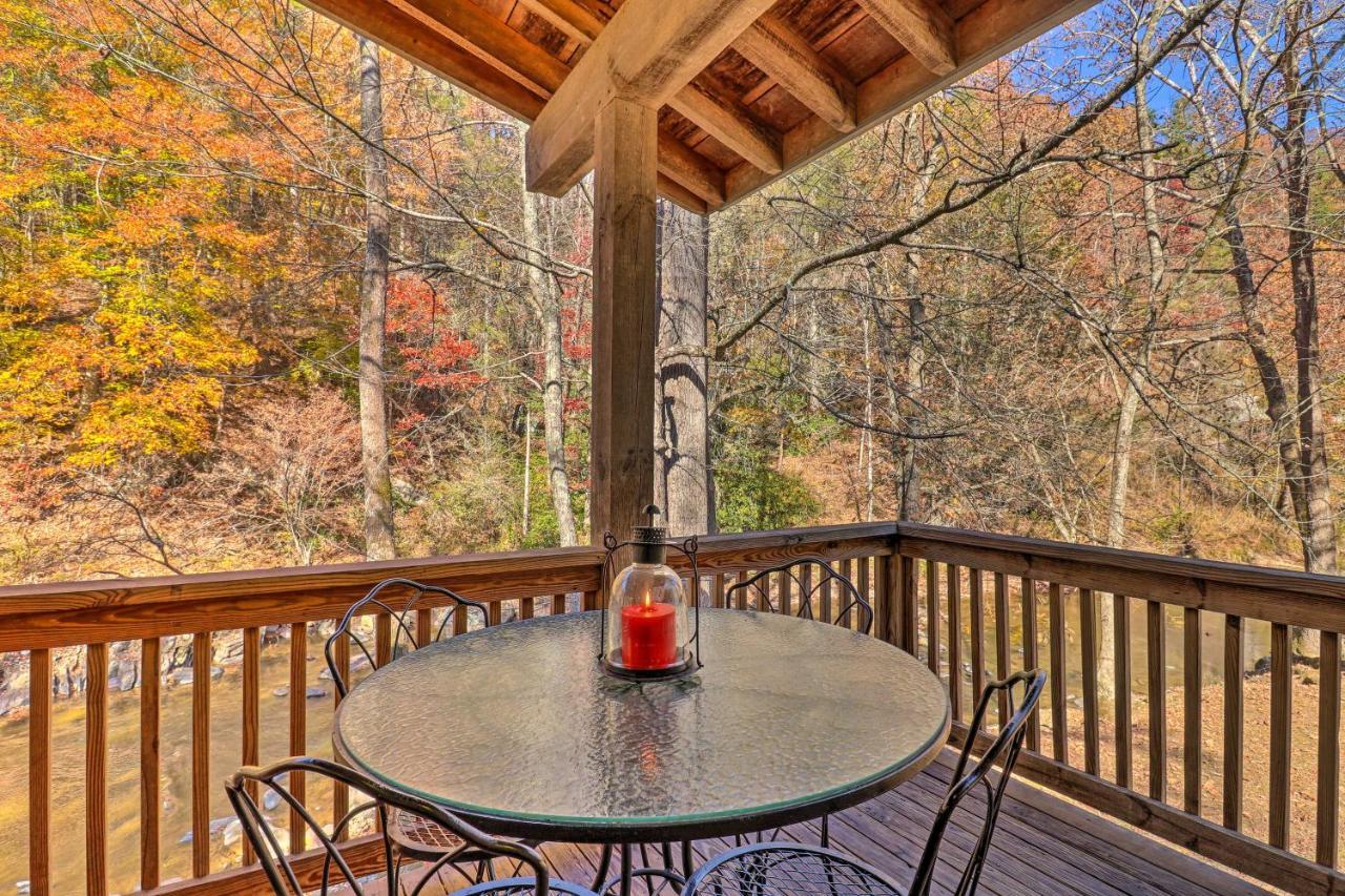 Creekside Retreat With Deck, 18 Miles To Wolf Ridge Villa Weaverville Kültér fotó